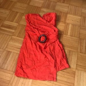 Free People Orange Dress BWNT